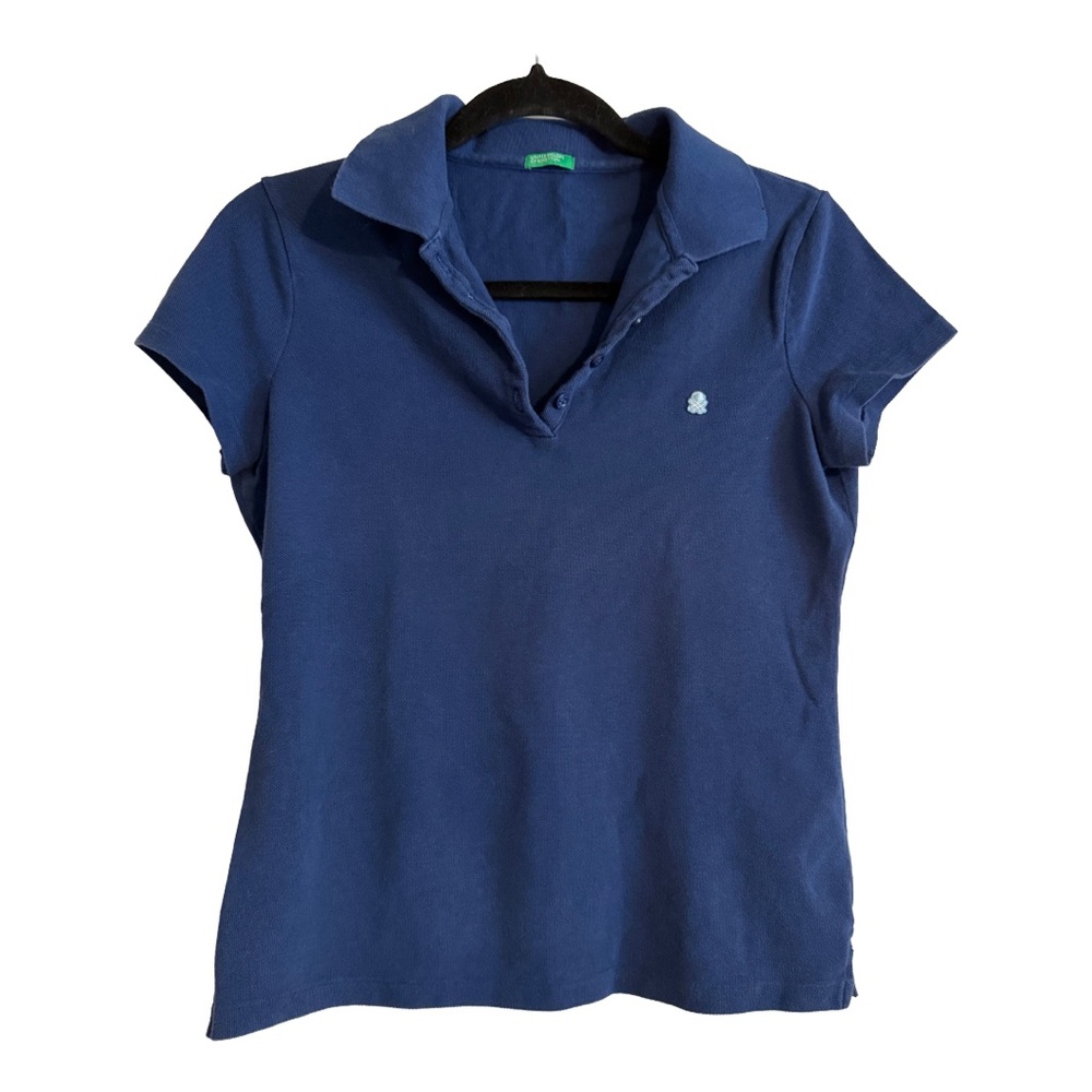 Classic Navy Blue Polo Shirt | United Colors of Benetton | Med